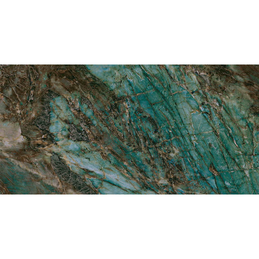 Riptide 24"x48" Verde Porcelain Polished Tile