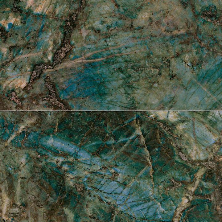 Riptide 24"x48" Verde Porcelain Polished Tile