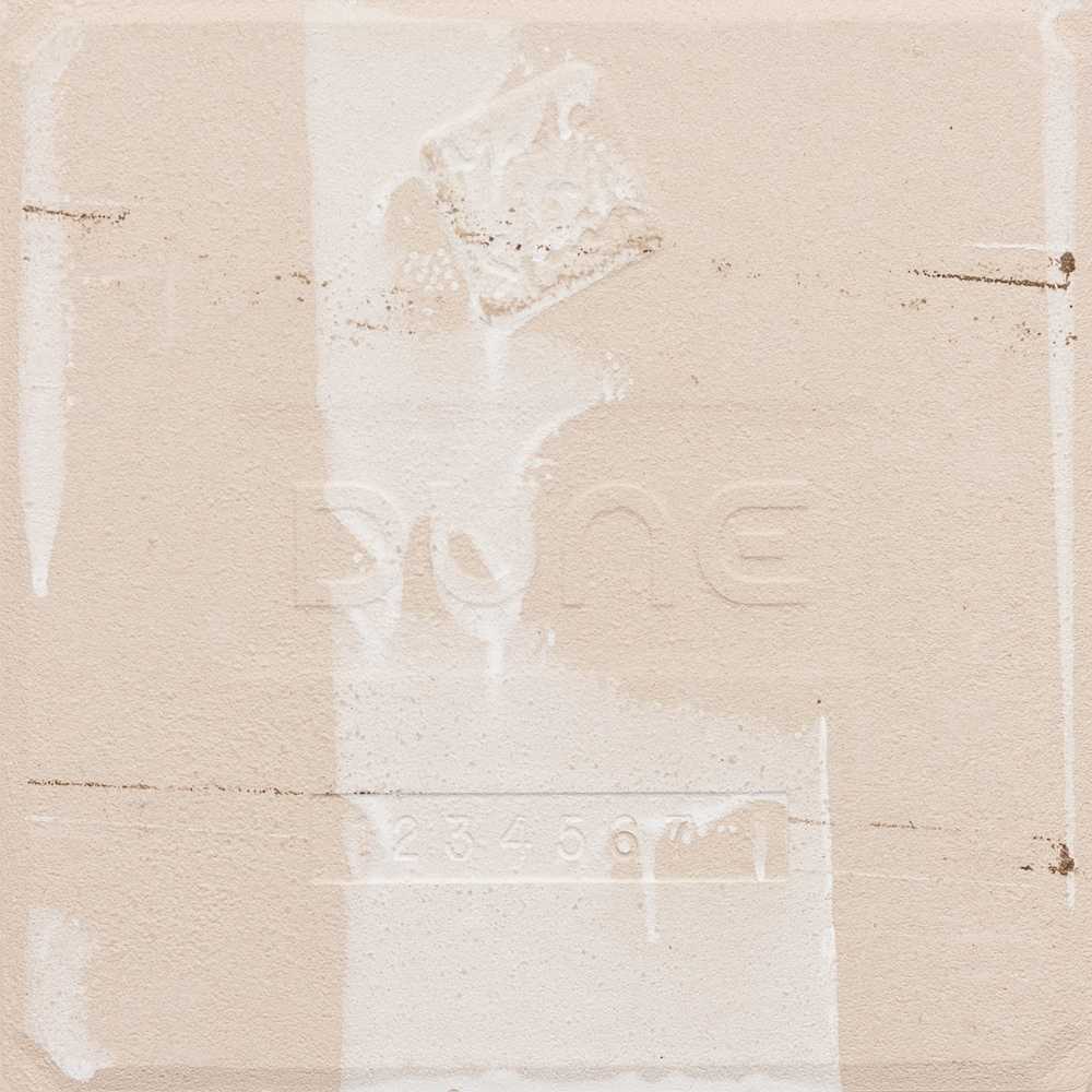 Coat of Arms 6"x6" Hueso Ceramic Glossy Tile