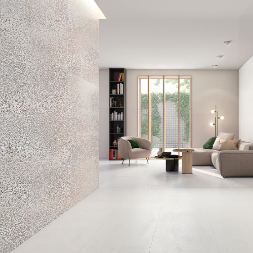 Rainfall 24" x 48" Blanco Porcelain Matte Tile