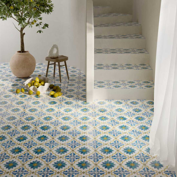 Monastery 8" x 8" Amalfi Porcelain Matte Tile