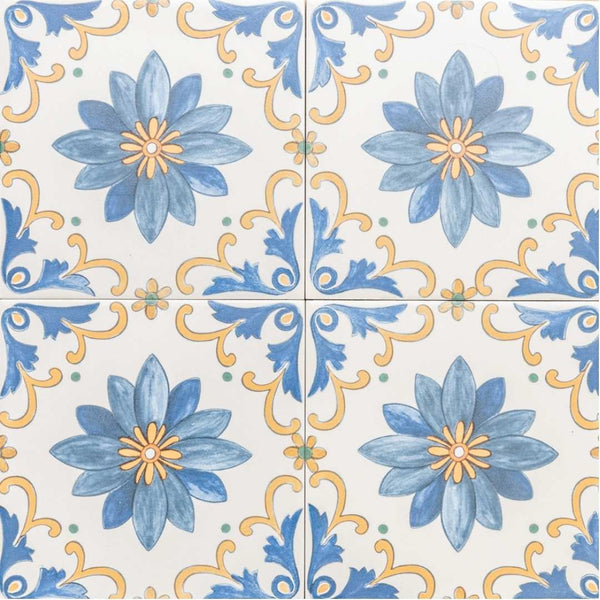 Monastery 8" x 8" Amalfi Porcelain Matte Tile