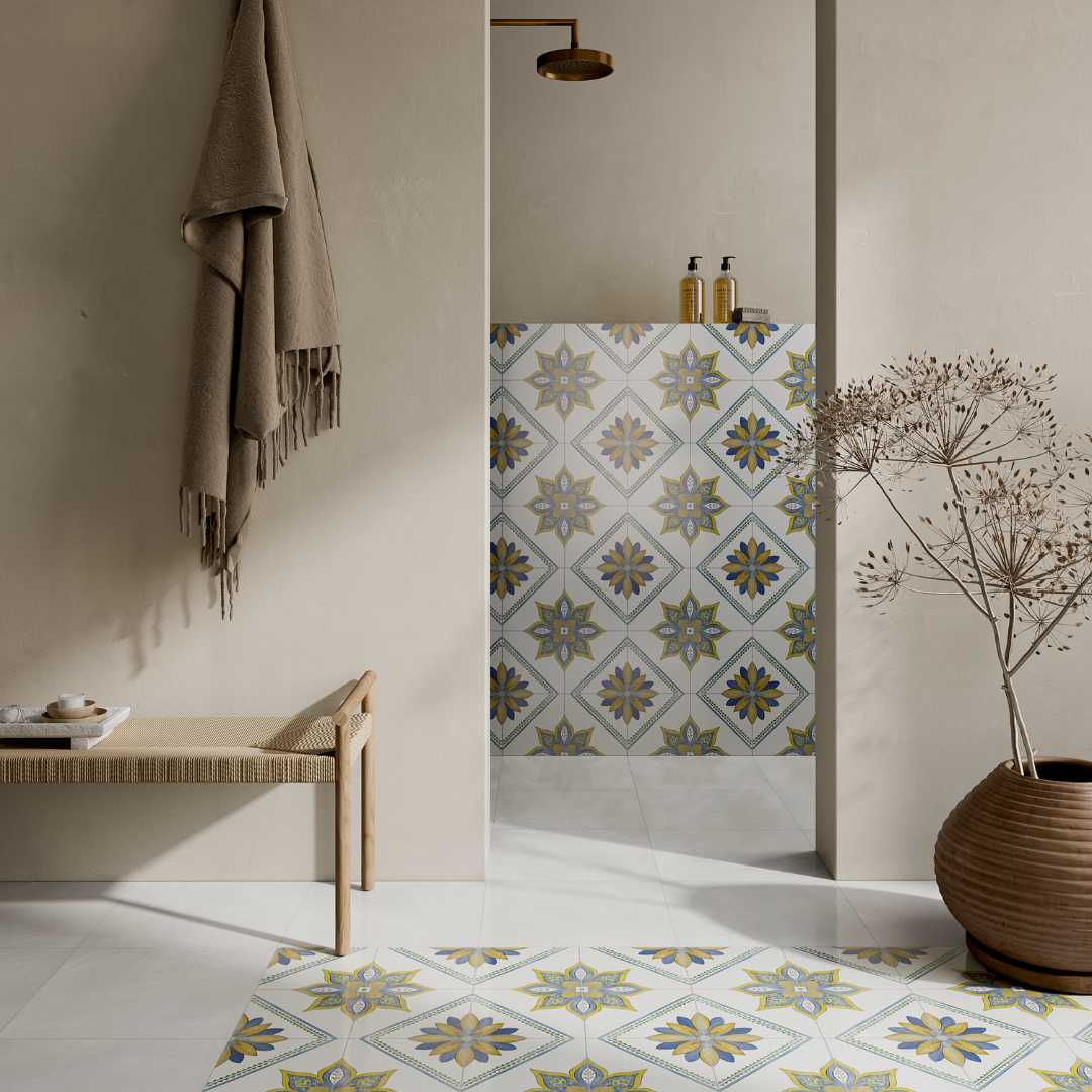 Monastery 8"x8" Porcelain Matte Tile