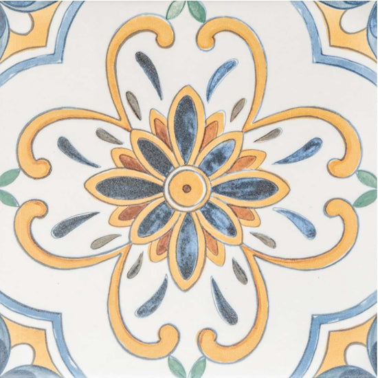 Monastery 8"x8" Vietri Porcelain Matte Tile