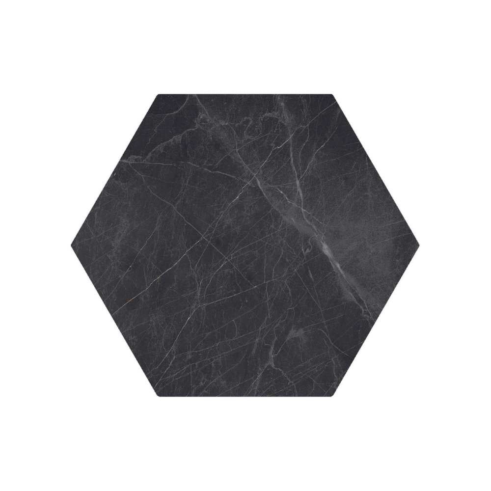 Oscuro 8" x 9" Gold Porcelain Matte Tile