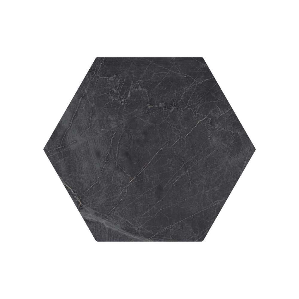Oscuro 8" x 9" Gold Porcelain Matte Tile