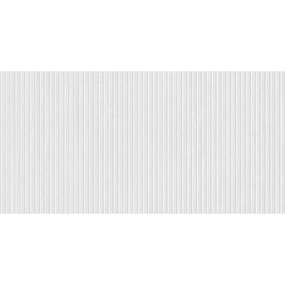 Marqueterie 24" x 48" White Porcelain Matte Tile