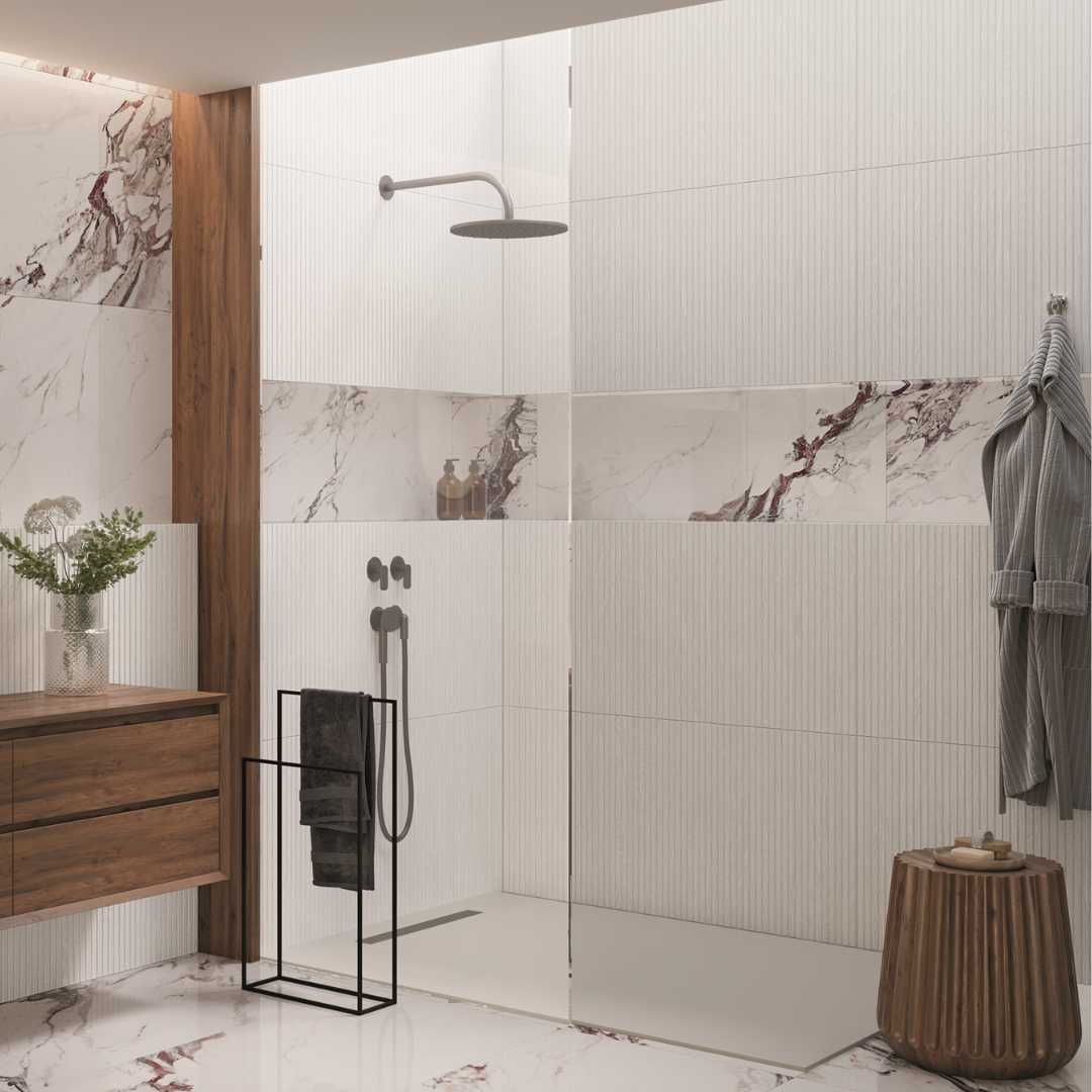 Marqueterie 24"x48" Porcelain Matte Tile