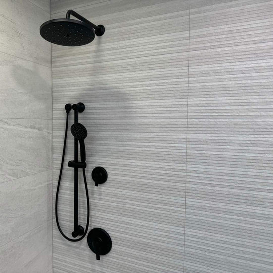 Crete 12" x 40" Blanco Relief Ceramic Matte Tile