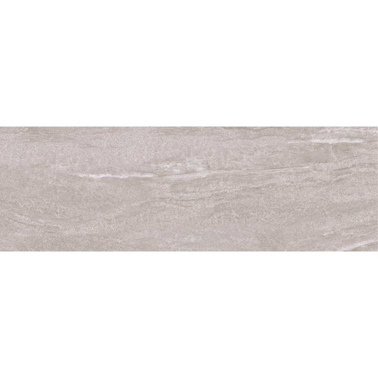 Crete 12" x 40" Gris Ceramic Matte Tile