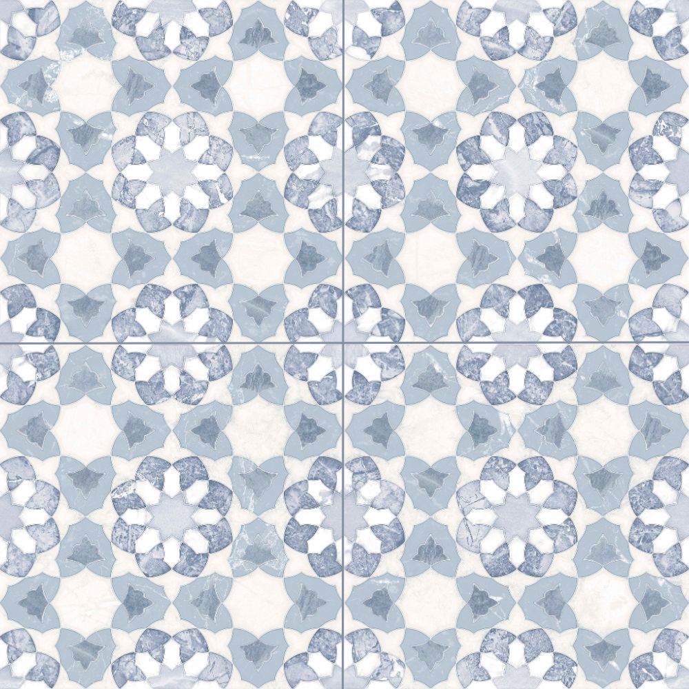 Pageant 9"x9" Azul Porcelain Matte Tile