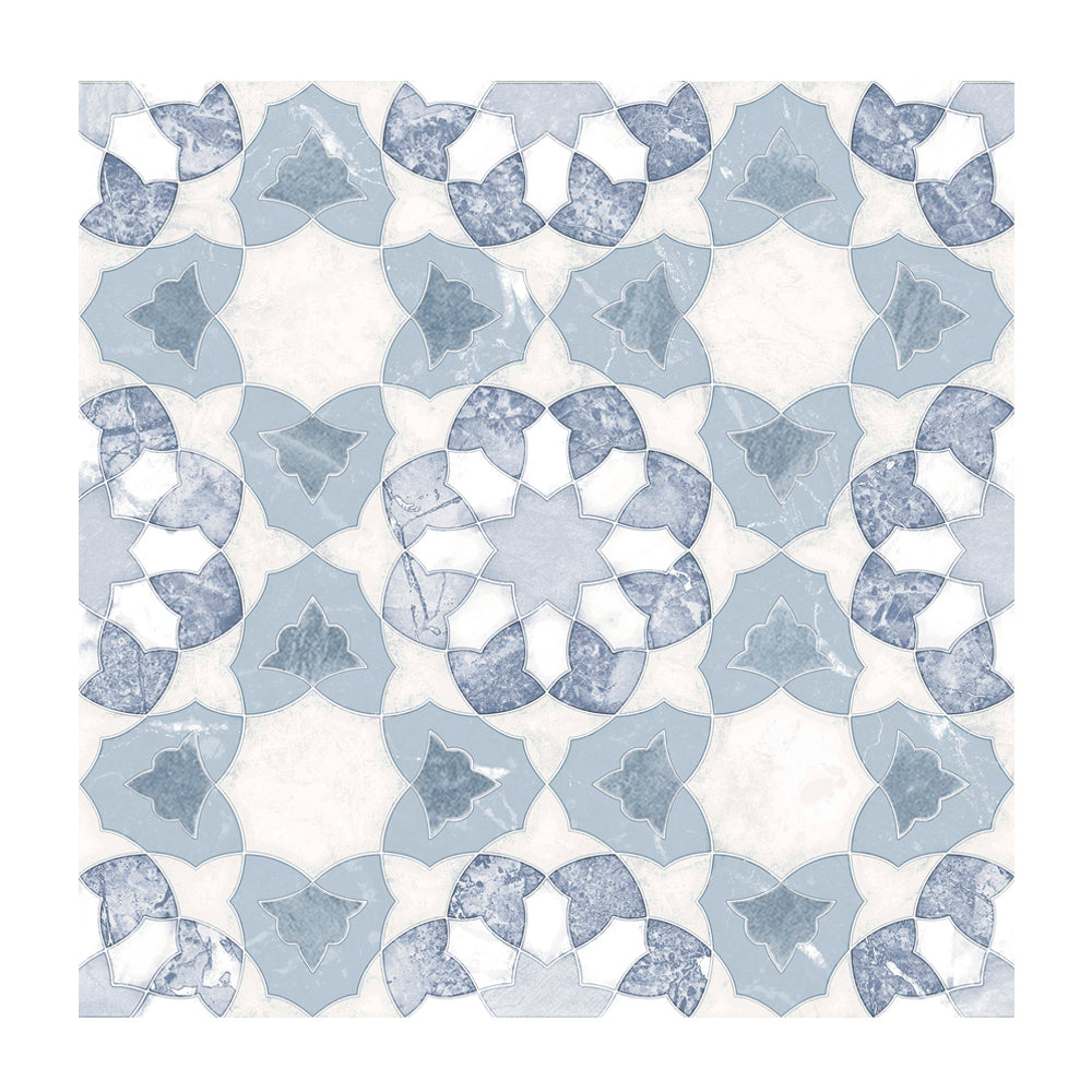 Pageant 9"x9" Azul Porcelain Matte Tile
