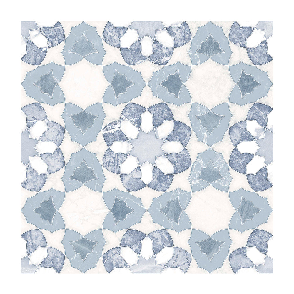 Pageant 9"x9" Azul Porcelain Matte Tile