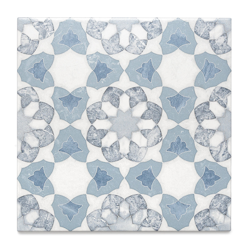 Pageant 9"x9" Azul Porcelain Matte Tile