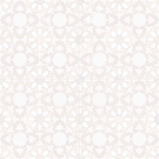 Pageant 9"x9" Blanco Porcelain Matte Tile