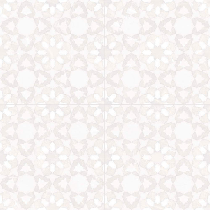 Pageant 9"x9" Blanco Porcelain Matte Tile