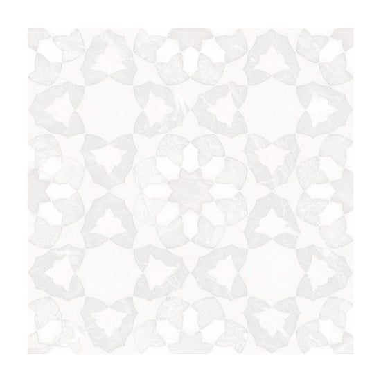 Pageant 9"x9" Blanco Porcelain Matte Tile