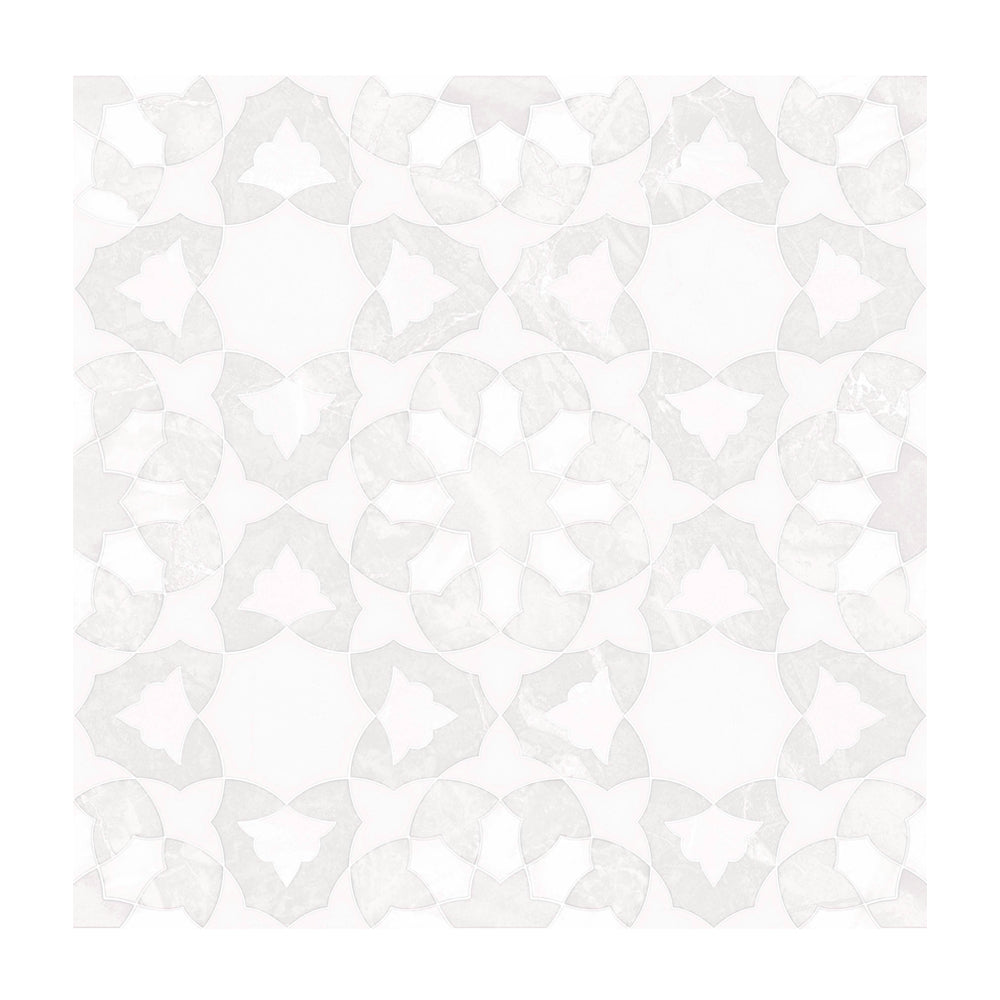 Pageant 9"x9" Blanco Porcelain Matte Tile