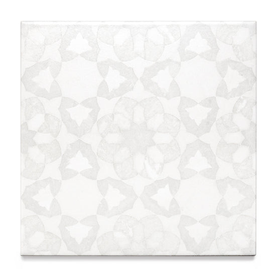Pageant 9"x9" Blanco Porcelain Matte Tile