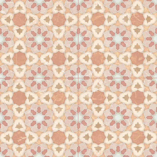 Pageant 9"x9" Cotto Porcelain Matte Tile