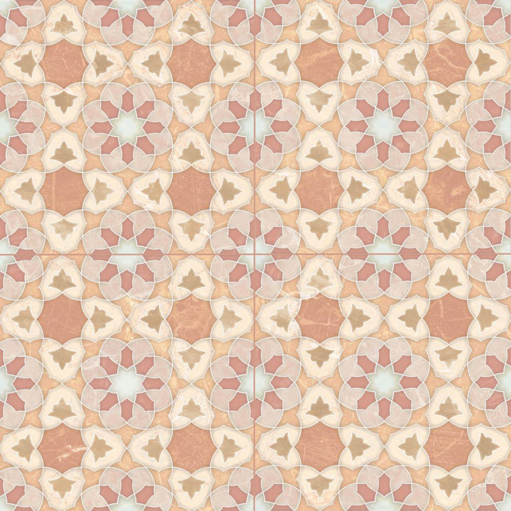 Pageant 9"x9" Cotto Porcelain Matte Tile