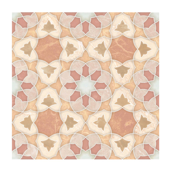Pageant 9"x9" Cotto Porcelain Matte Tile