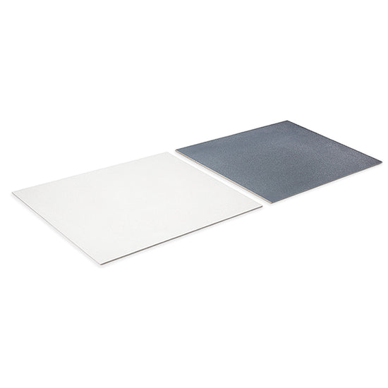 Terrazzo 2.0 24"x24" Checkerboard Minimal White & Minimal Blue Porcelain Matte Tile