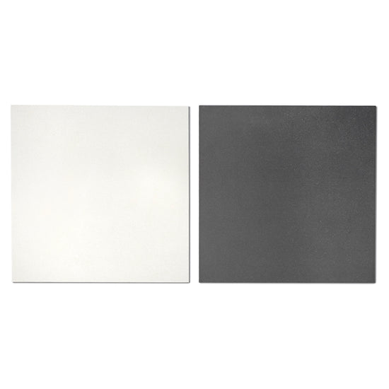 Terrazzo 2.0 24"x24" Checkerboard Minimal White & Minimal Dk Grey Porcelain Matte Tile
