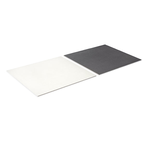 Terrazzo 2.0 24"x24" Checkerboard Minimal White & Minimal Dk Grey Porcelain Matte Tile