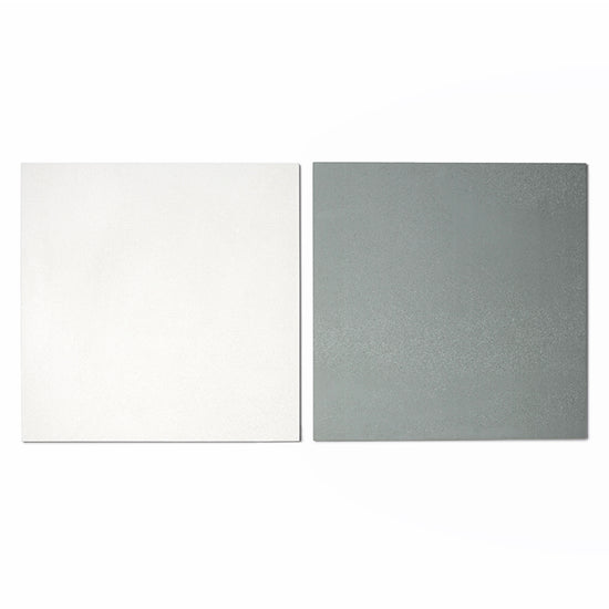 Terrazzo 2.0 24"x24" Checkerboard Minimal White & Minimal Green Porcelain Matte Tile