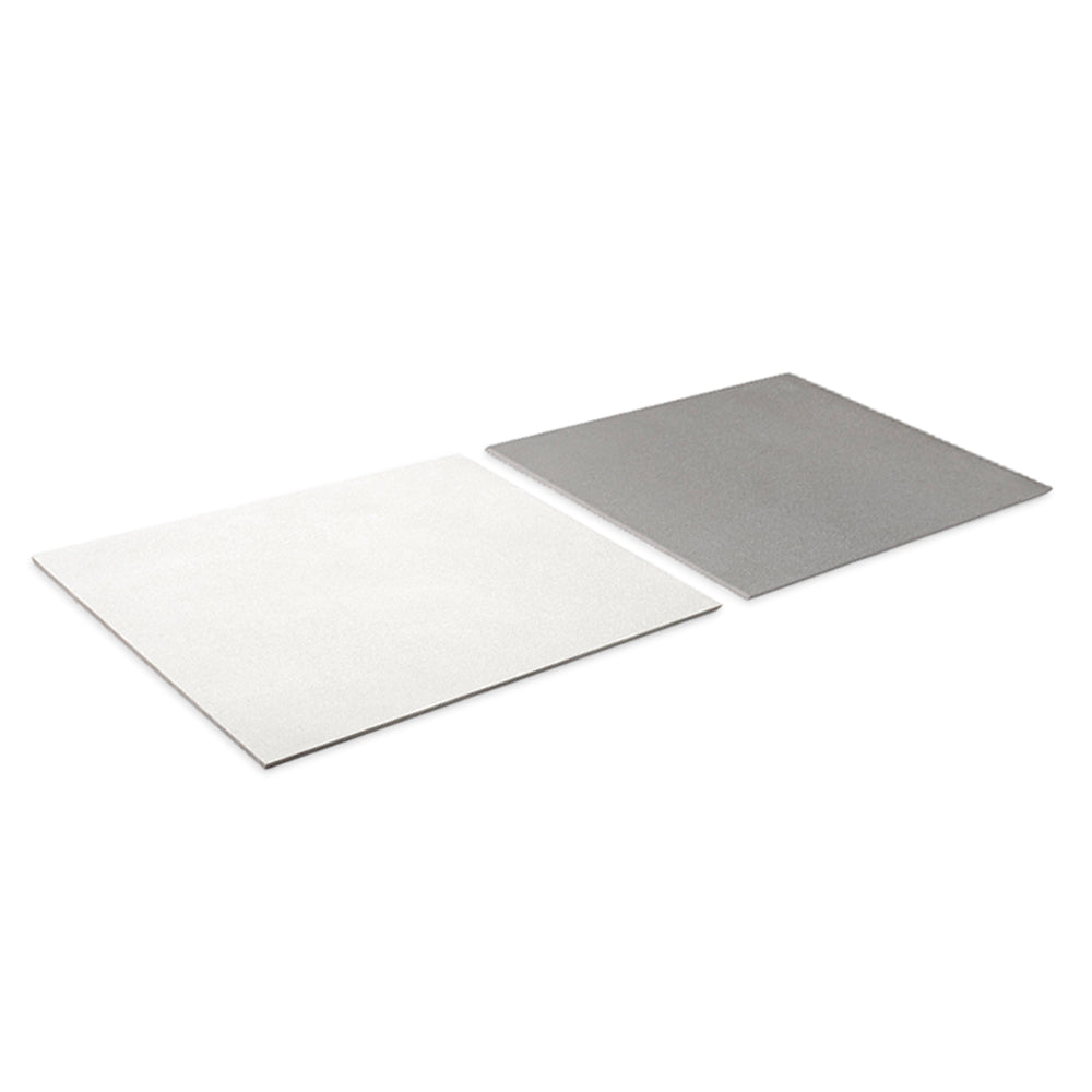 Terrazzo 2.0 24"x24" Checkerboard Minimal White & Minimal Grey Porcelain Matte Tile