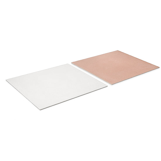 Terrazzo 2.0 24"x24" Checkerboard Minimal White & Minimal Pink Porcelain Matte Tile