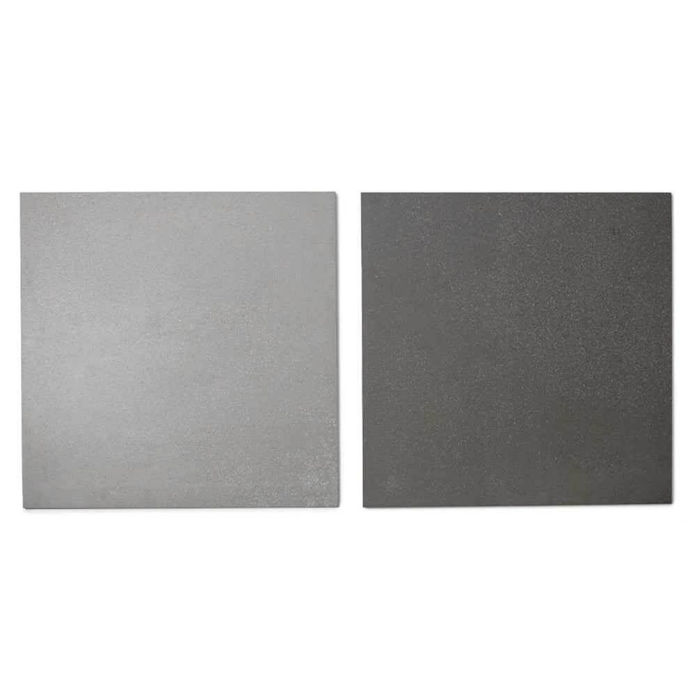 Terrazzo 2.0 24"x24" Checkerboard Minimal Grey & Minimal Dk Grey Porcelain Matte Tile