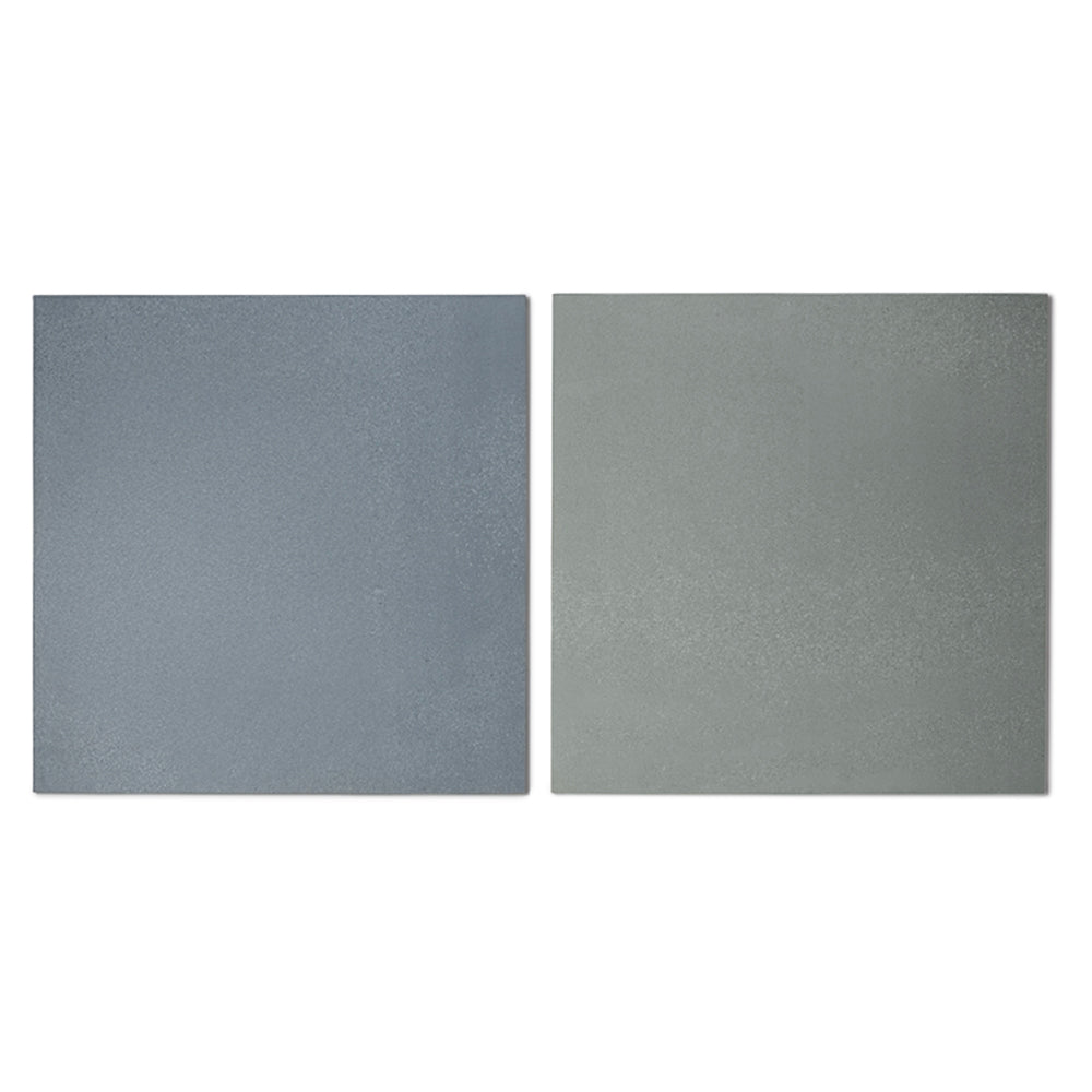 Terrazzo 2.0 24"x24" Checkerboard Minimal Blue & Minimal Green Porcelain Matte Tile