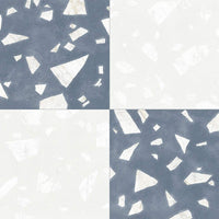 White/Blue