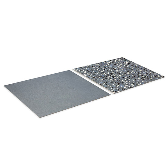 Terrazzo 2.0 24"x24" Checkerboard Minimal Blue & Classic Blue Porcelain Matte Tile