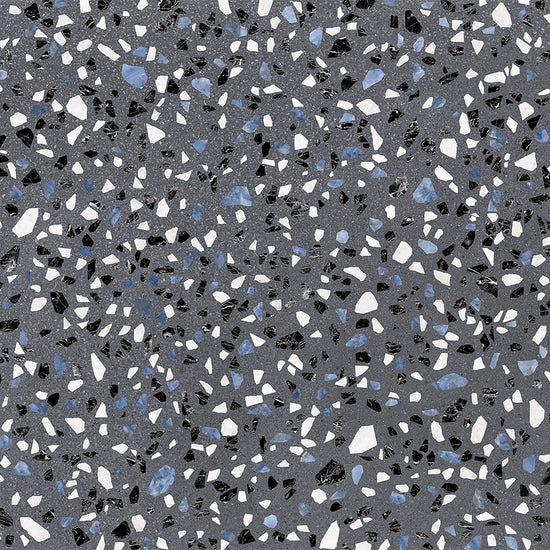Terrazzo 2.0 24"x24" Classic Dk Grey Porcelain Matte Tile