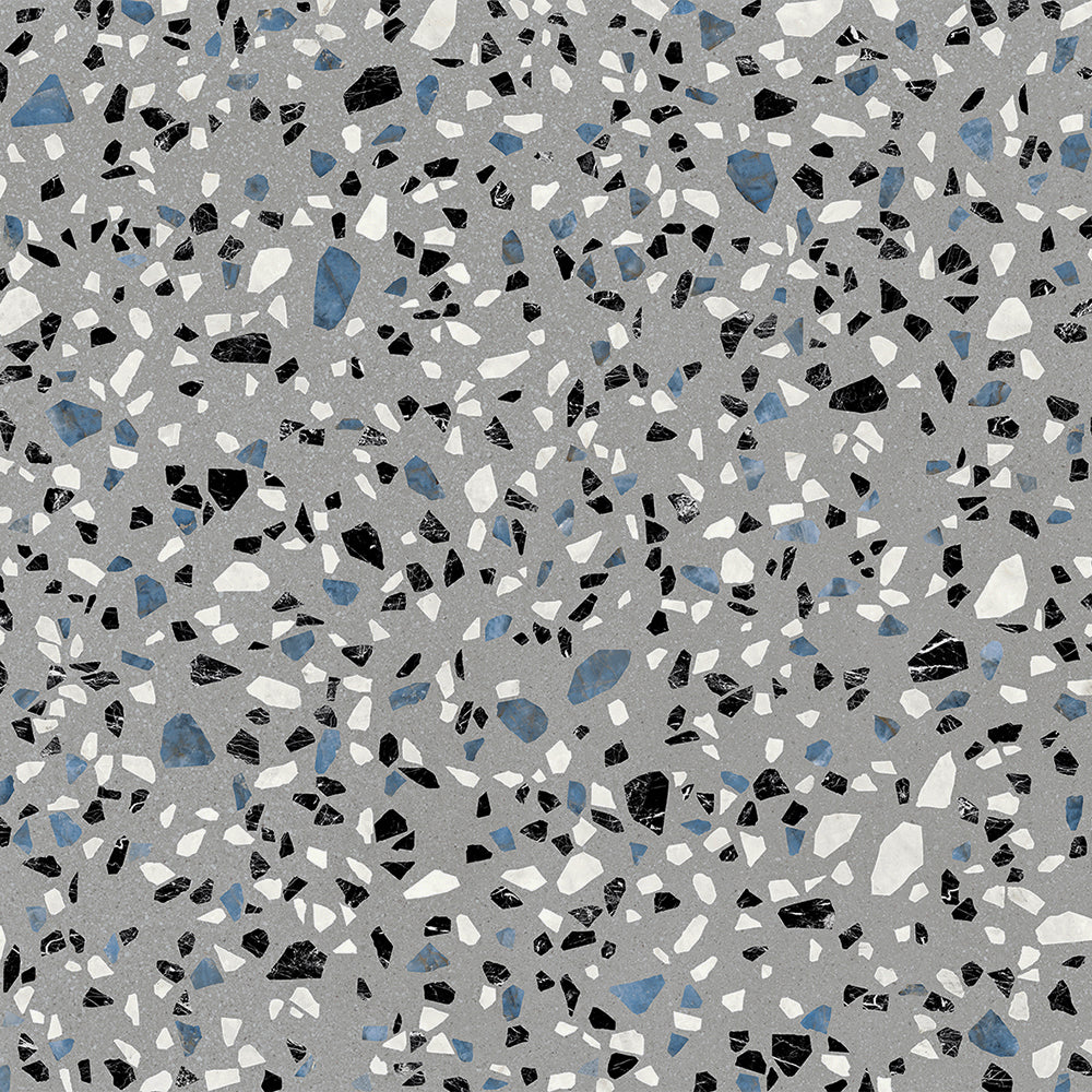 Terrazzo 2.0 24"x24" Classic Grey Porcelain Matte Tile