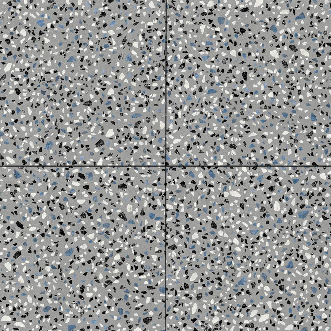 Terrazzo 2.0 24"x24" Classic Grey Porcelain Matte Tile