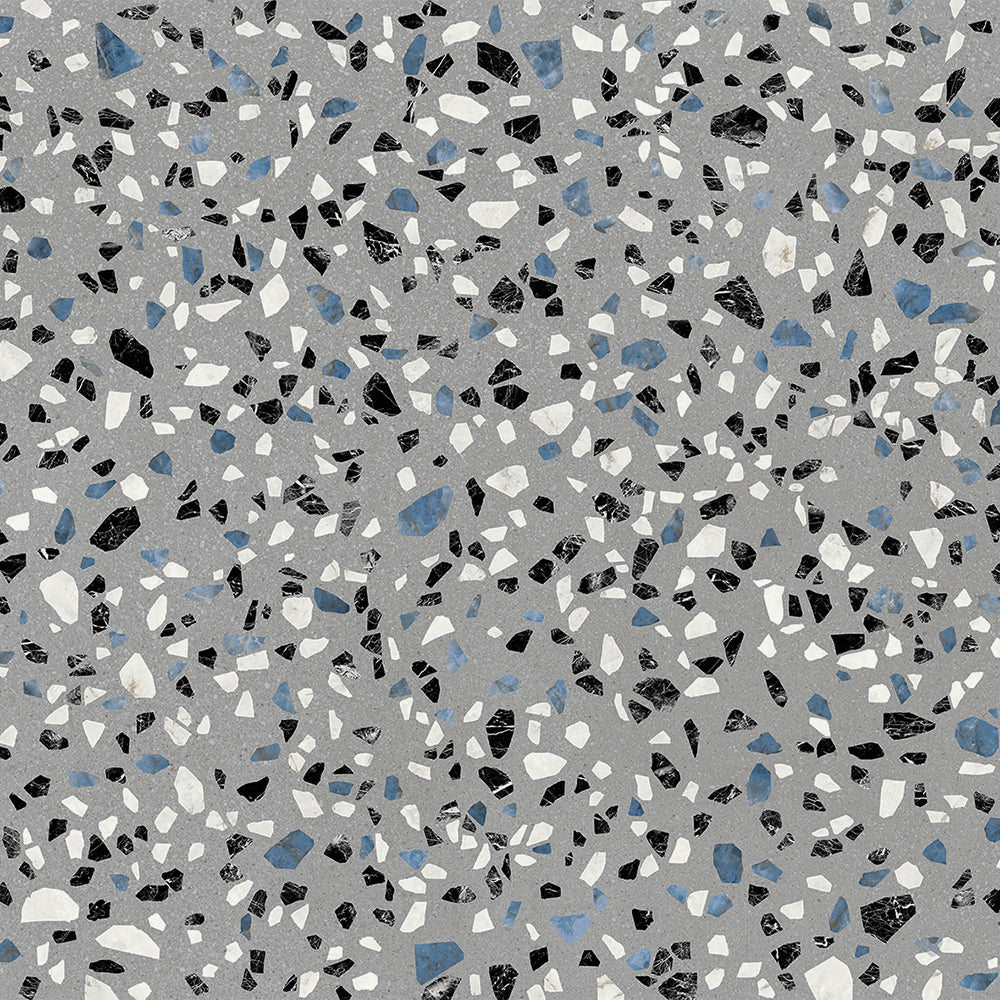 Terrazzo 2.0 24"x24" Classic Grey Porcelain Matte Tile