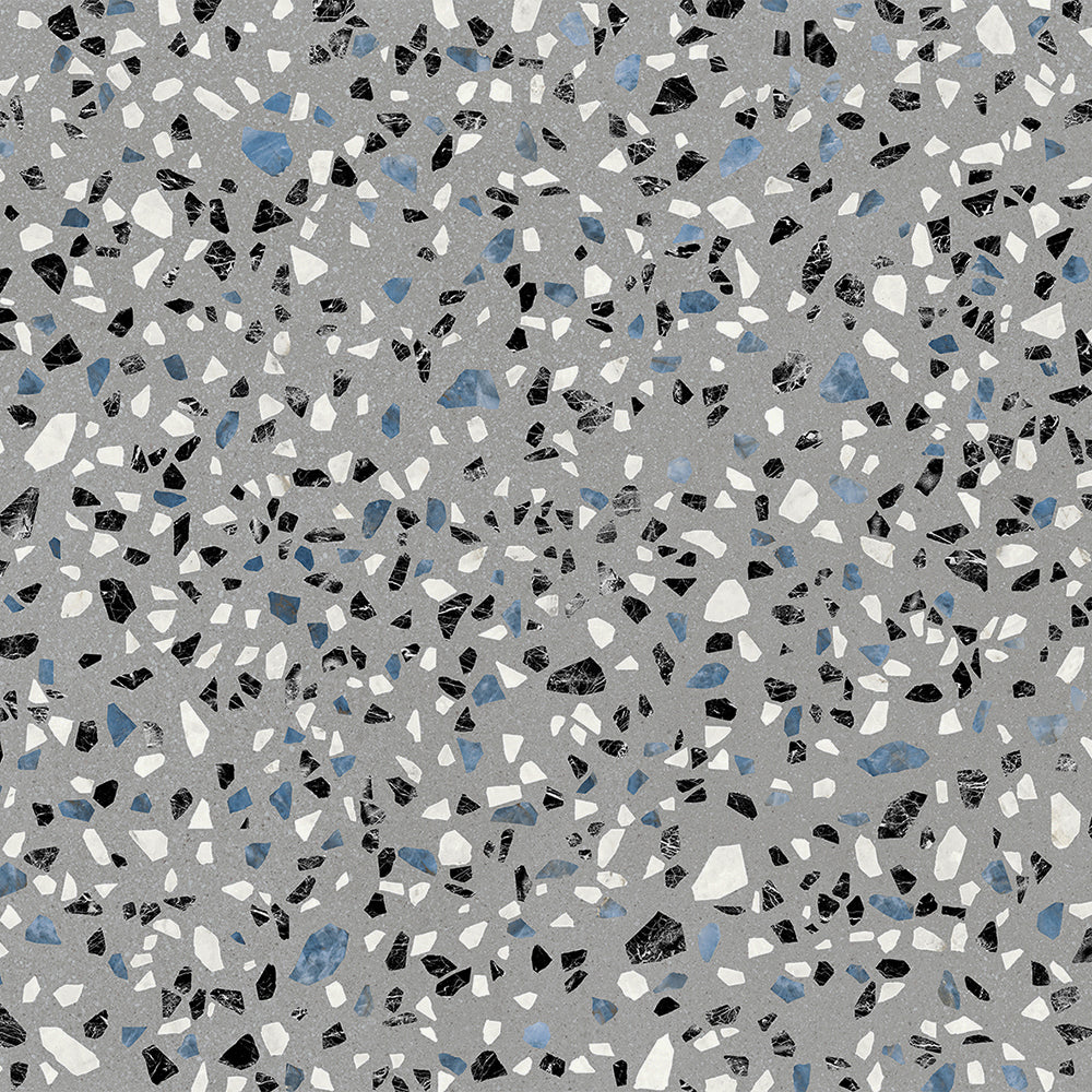 Terrazzo 2.0 24"x24" Classic Grey Porcelain Matte Tile