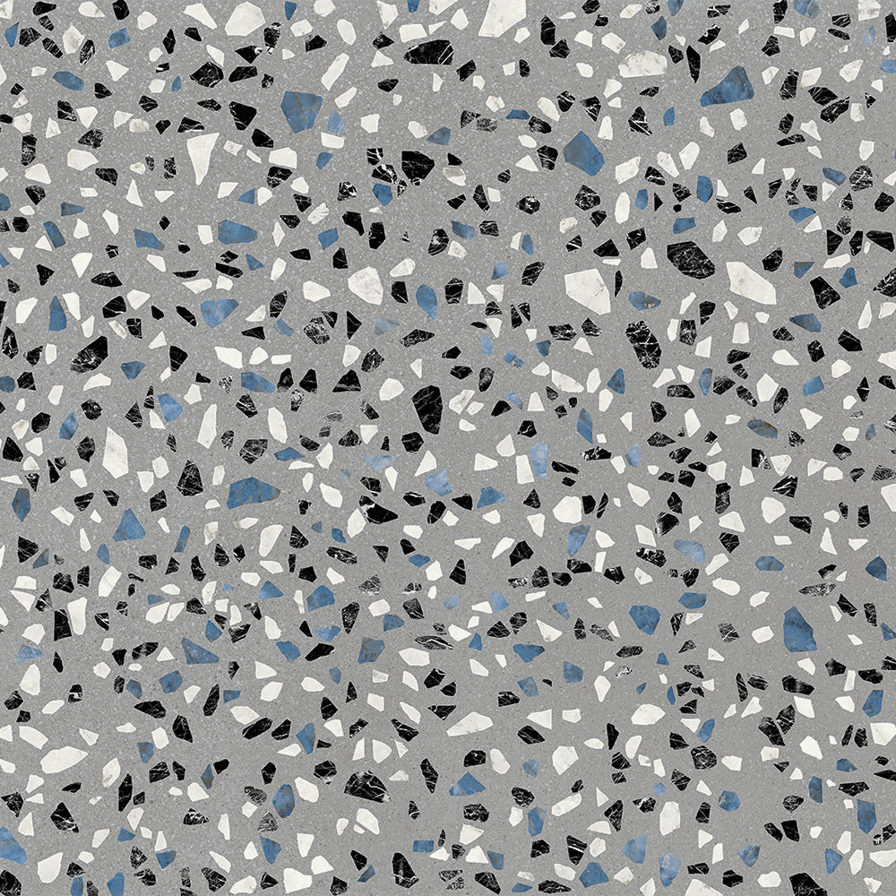 Terrazzo 2.0 24"x24" Classic Grey Porcelain Matte Tile
