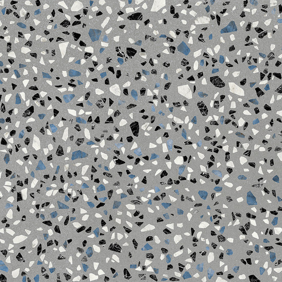Terrazzo 2.0 24"x24" Classic Grey Porcelain Matte Tile