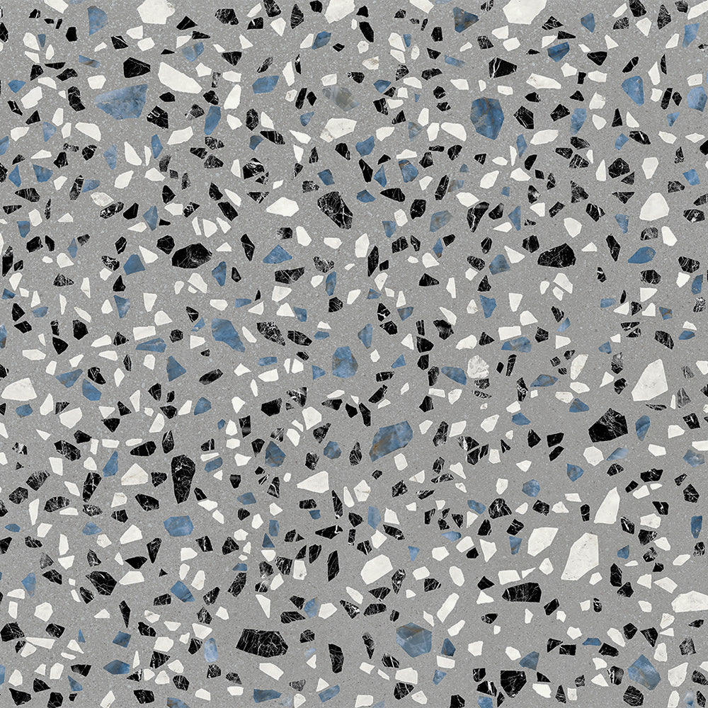 Terrazzo 2.0 24"x24" Classic Grey Porcelain Matte Tile