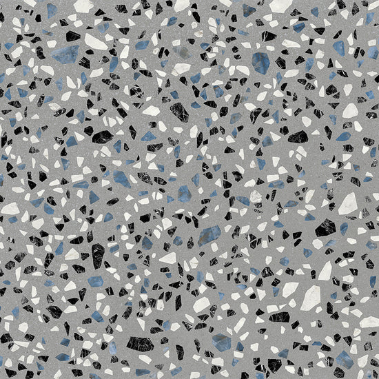 Terrazzo 2.0 24"x24" Classic Grey Porcelain Matte Tile