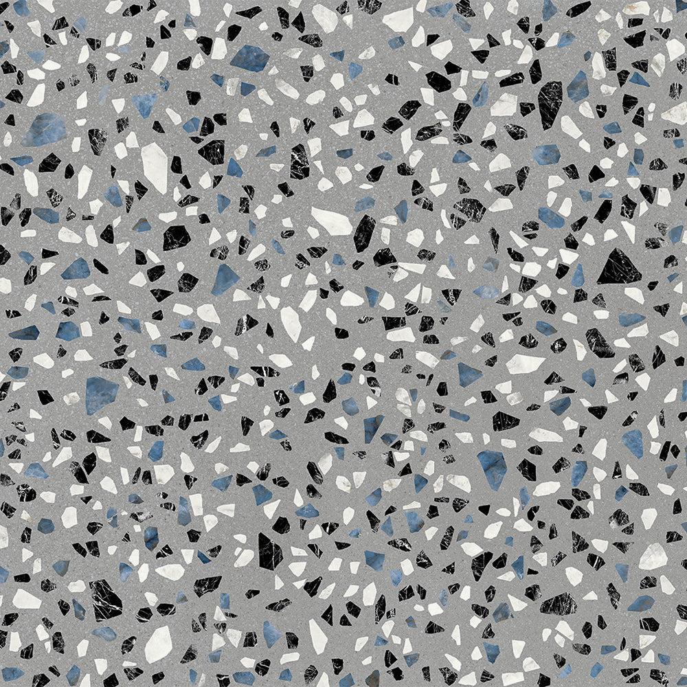 Terrazzo 2.0 24"x24" Classic Grey Porcelain Matte Tile
