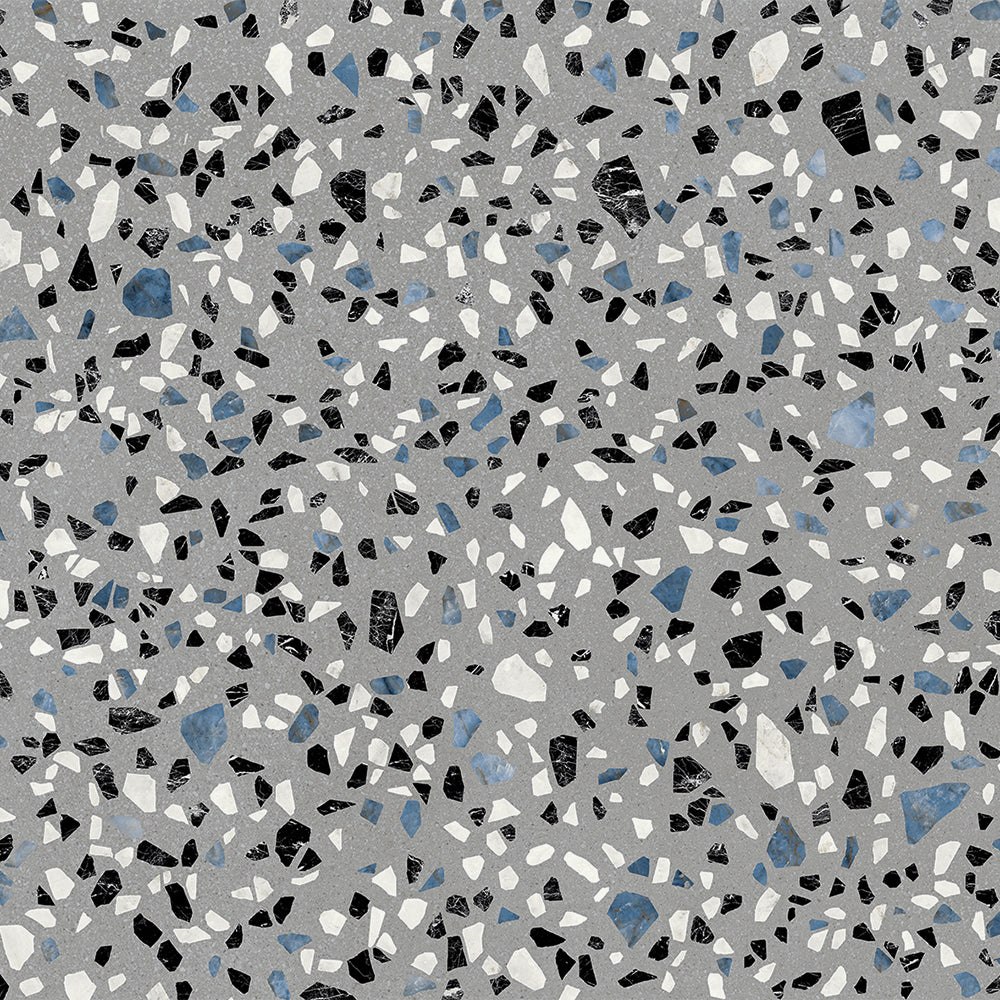 Terrazzo 2.0 24"x24" Classic Grey Porcelain Matte Tile