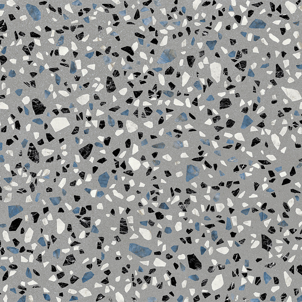 Terrazzo 2.0 24"x24" Classic Grey Porcelain Matte Tile
