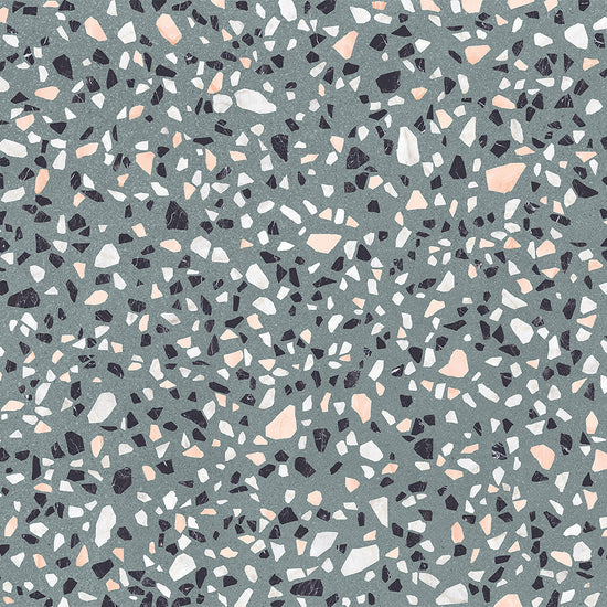 Terrazzo 2.0 24"x24" Classic Green Porcelain Matte Tile