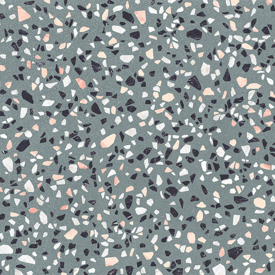 Terrazzo 2.0 24"x24" Classic Green Porcelain Matte Tile